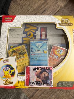 30th anniversary pokemon poster collection