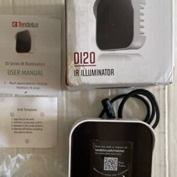 DI20 IR Illuminator | Long Range Infrared Flood Light for Security Camera (w/Power Adapter)