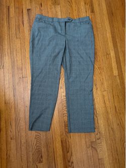 Jones New York Black and white striped Pants