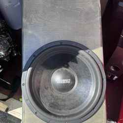 15” Subwoofer. Very Loud