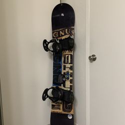 Gnu Carbon Credit Series Snowboard Size 160 Wide Version 