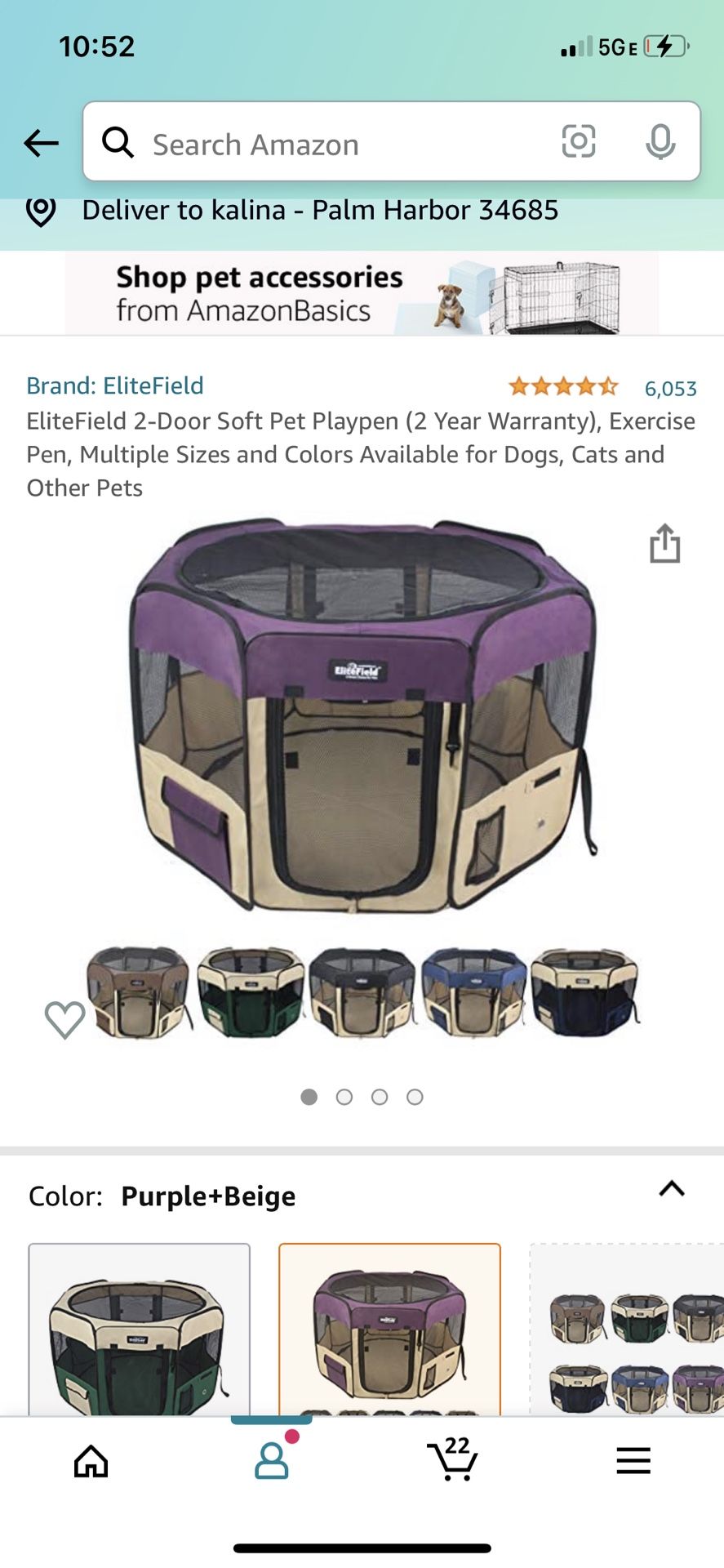 Collapse Dog Kennel