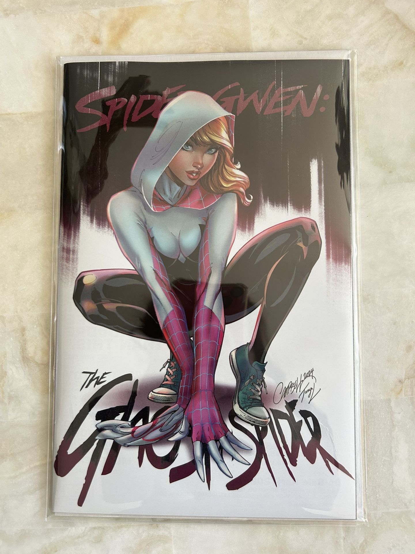 Spider-Gwen: Ghost Spider #1 C Cover J Scott Campbell SDCC 2024 Variant Unsigned