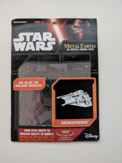 Star Wars Metal Model Kit Snowspeeder