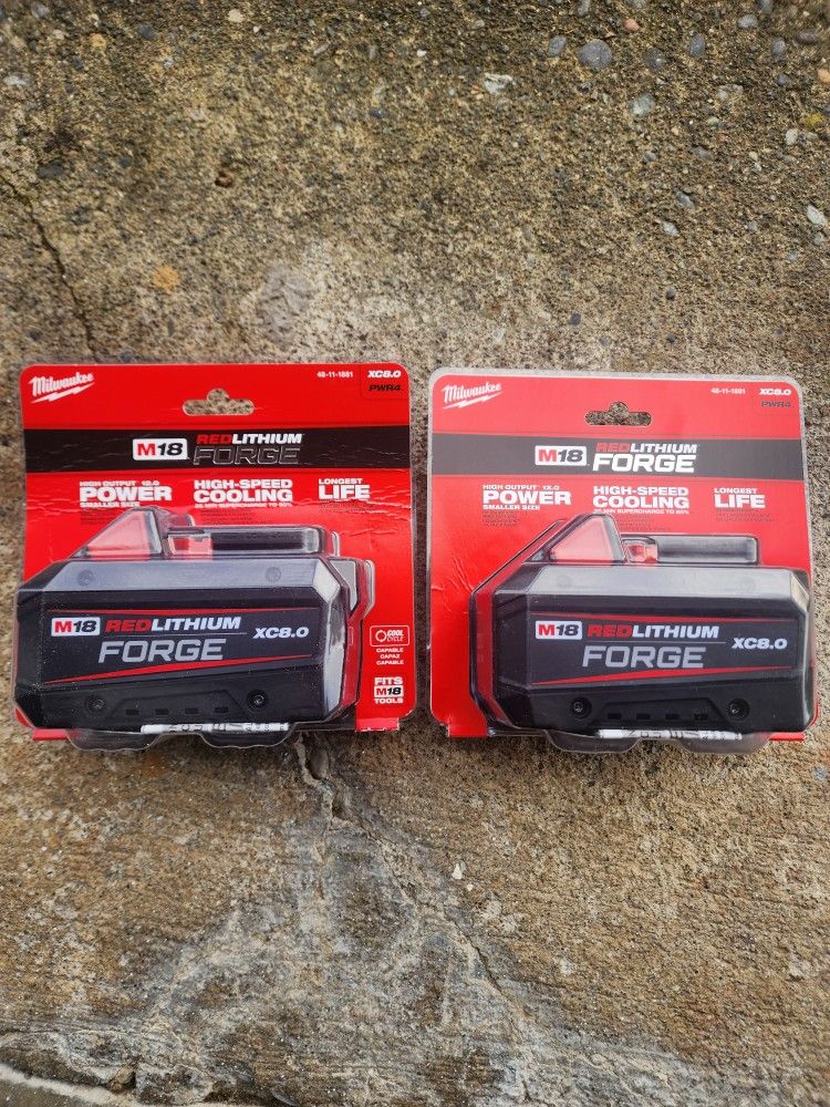Milwaukee M18 Batteries 
