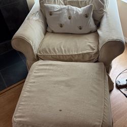 Lounge Chair W/ Ottoman