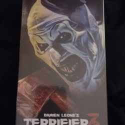 Terrifier 3 VHS set. Never opened.