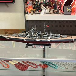 German WWII battleship Bismarck