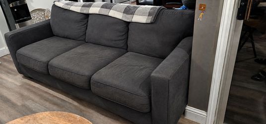 Blue couch