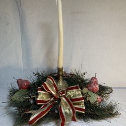 Christmas Candle Centerpiece