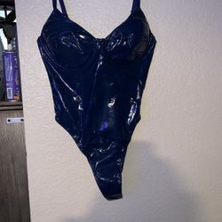 Adidas X Ivy Park Latex Bodysuit