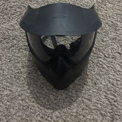 Black JT Premise Headshield Paintball Mask Fog Resistant Lens