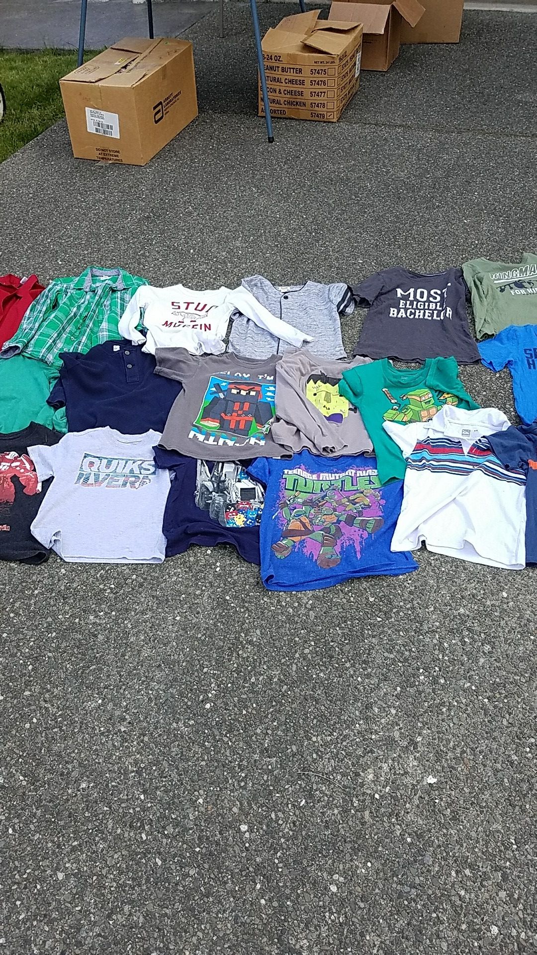 Boys 6/7 shirt lot!