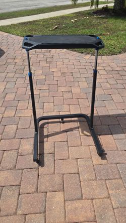 Adjustable Bike/Treadmill/Walkmill Trainer Work Stand Table