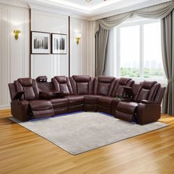 ✨ BRAND NEW Power Reclining Luxury Sectional – Still in Boxes! ✨