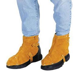 TILLMAN 526 ANKLE HIGH LEATHER SHOE PROTECTORS Welder welding