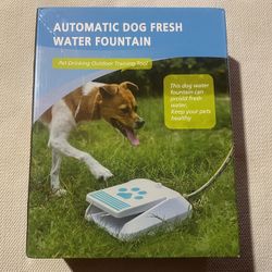 Automatic Dog Fresh Water Fountain