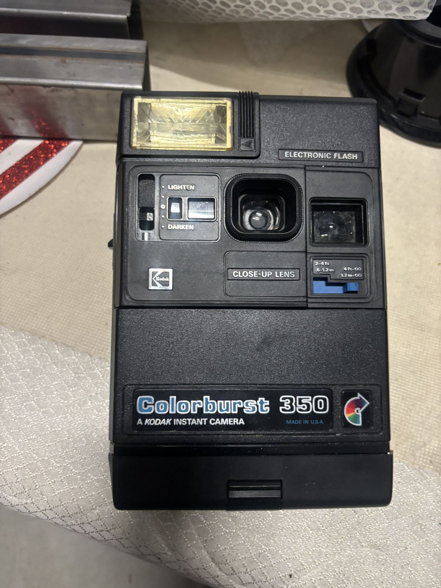 Old School Classic Polaroid Camera