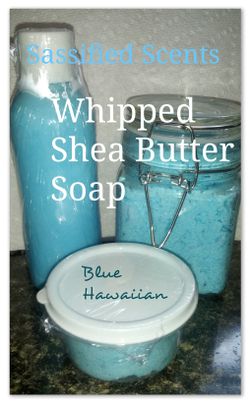 Shea Butter Whipped Soap set
