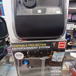 Quality Projector By Rca Rechargeable.  Brand New 