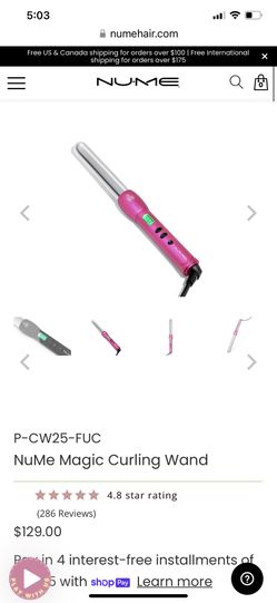 Nume Curling Wand
