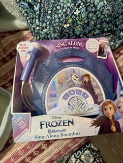 Disney Frozen Bluetooth Sing-Along Boombox