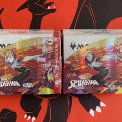 Magic The Gathering Spider-Man Spiderman Collector Booster Box Brand New Sealed 