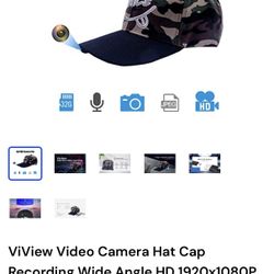 Video Recording Hat