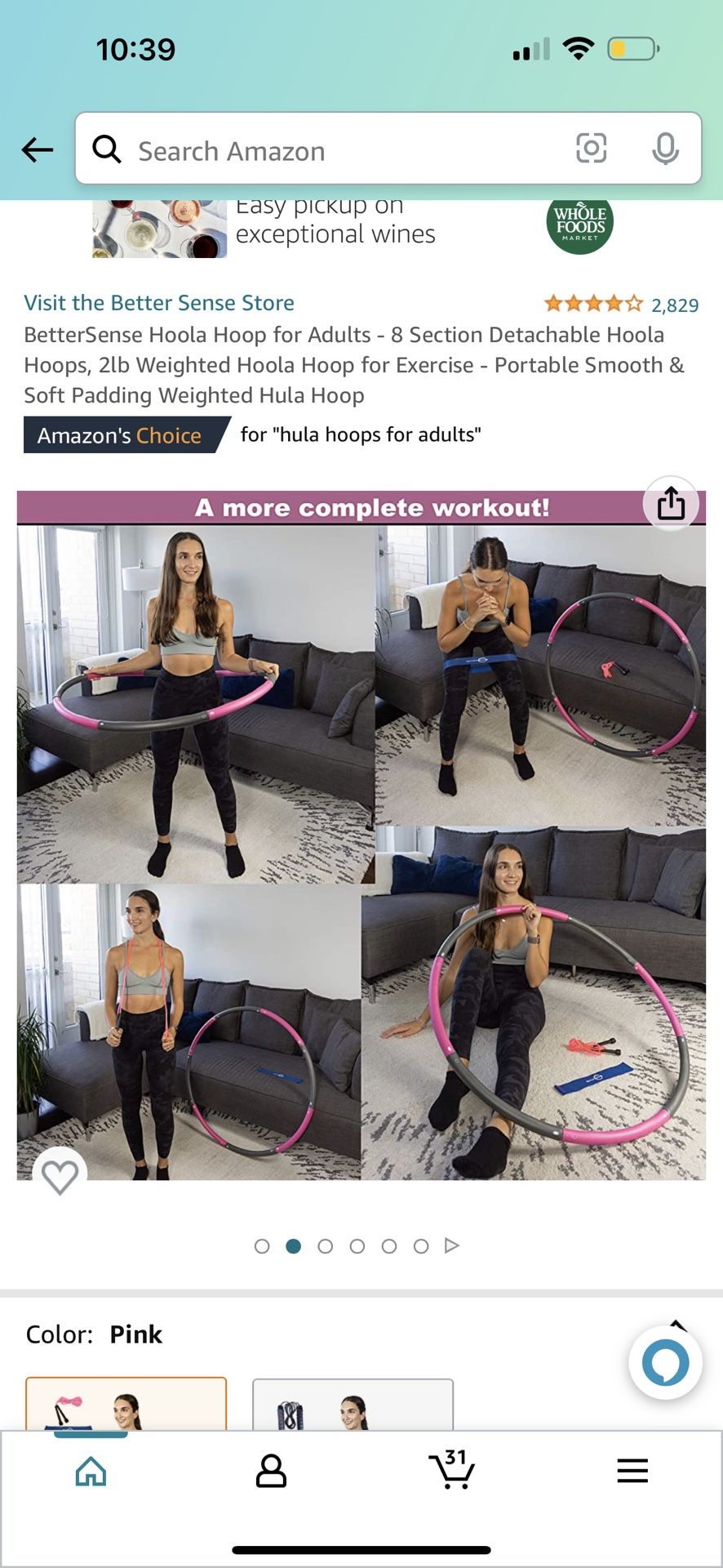Exercise Hula Hoop