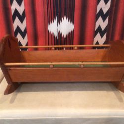 Vintage Baby Doll Cradle 