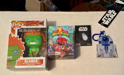 NEW Collector Toys (star wars, street fighter, etc)