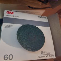 3m Green Corps Abrasive Disk