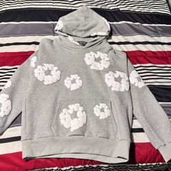 Grey denim tears