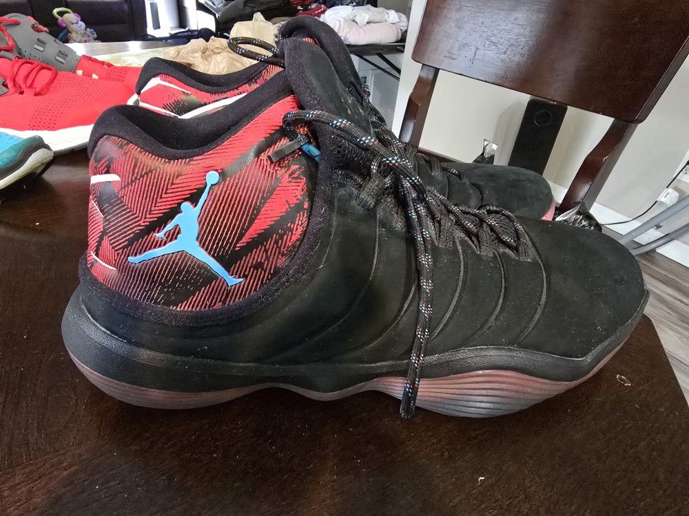 Size 12 - Jordan Super Fly 2017 N7 Black