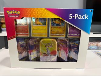 Pokemon Canada Costco Exclusive Kanto Power Mini Tin 5-Pack Sealed