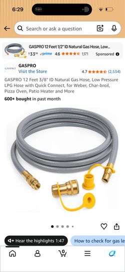 Gas Hose