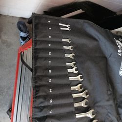 6-24 Inch Double End Wrenches( Open And Boxed End) Not Used