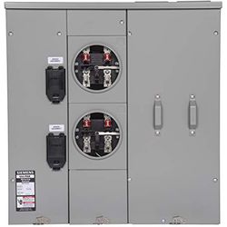2 Meter 400 Amp Electrical Panel Two Gang Siemens