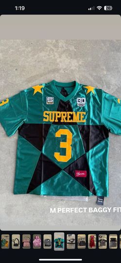 Supreme star football jersey