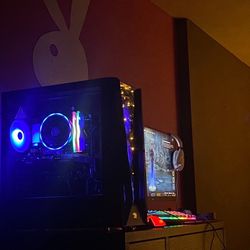 RX 6600 PC (iBuyPower Brand) & 75Hz Monitor (LG Brand) 
