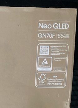 Samsung - 85” Class QN70F Series Neo QLED Mini LED 4K UHD SamsungVision AI Smart Tizen TV