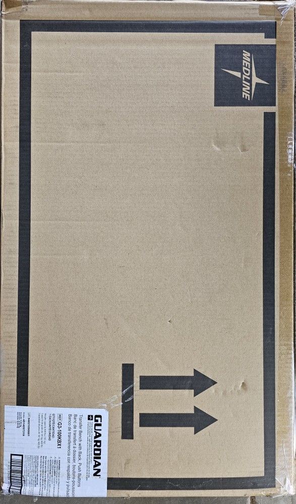 Guardian Transfer Bench w/Back (G3-100KBX1)