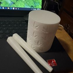 herbs stash jar and joints tubes "2"