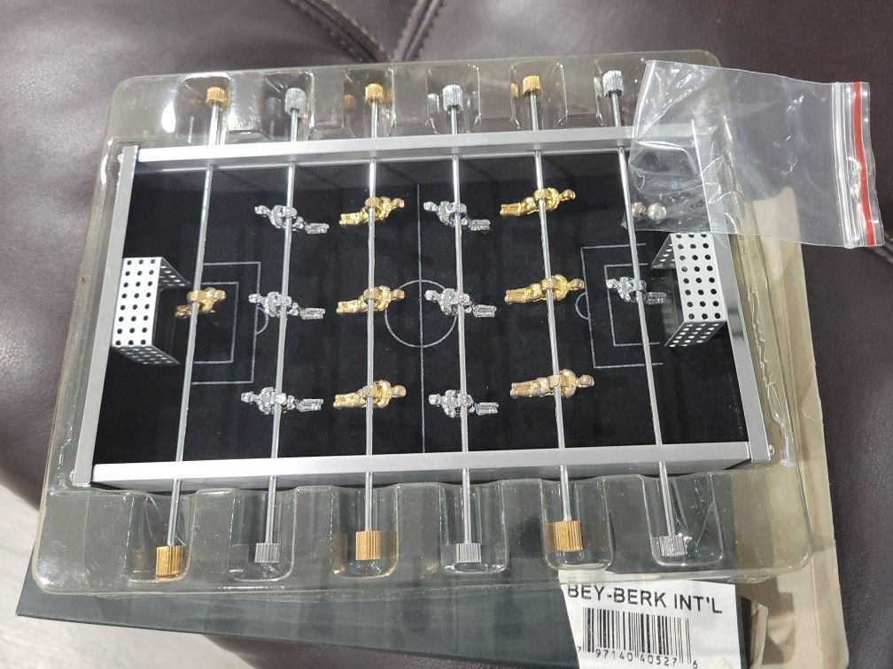 Bey Berk Table Or Desktop Foosball Set