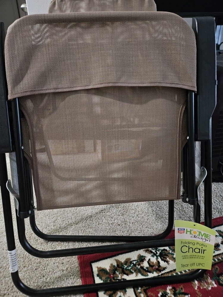 Folding patio Chairs.