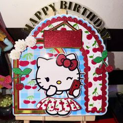 Hello Kitty Cake Topper