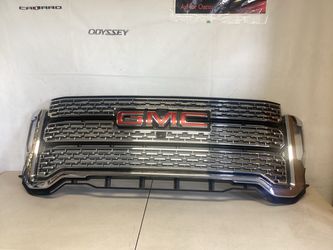 2020-2021-2022-2023 GMC SIERRA HD2(contact info removed) FRONT UPPER GRILLE GRILL W/CAMERA USED OEM