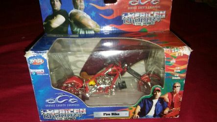 2004 orange county choppers"fire bike"