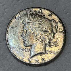 1922s Peace Dollar 