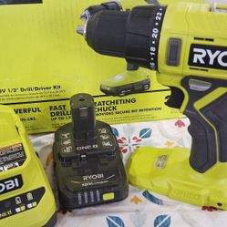 Ryobi  1/2 Drill Complete Driver Kit 
